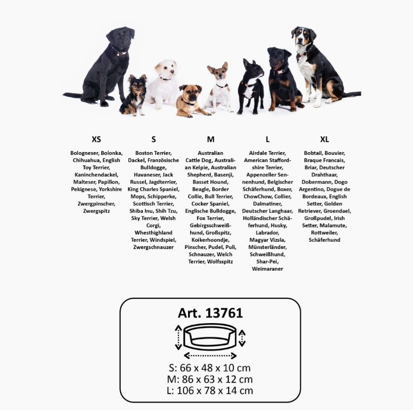 Hundeseng Anam Cara oval str. small