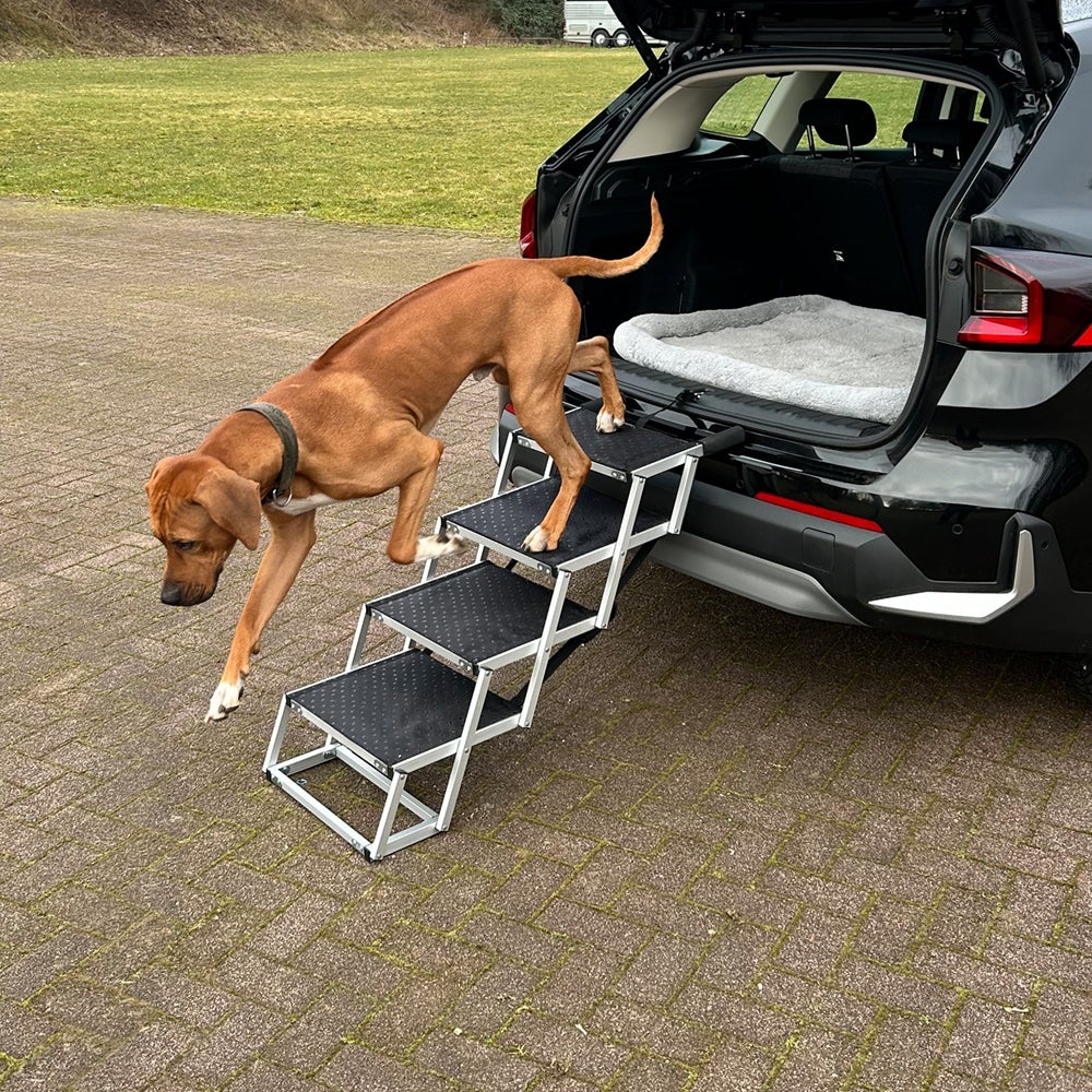 Alu foldbar trappe til bil
