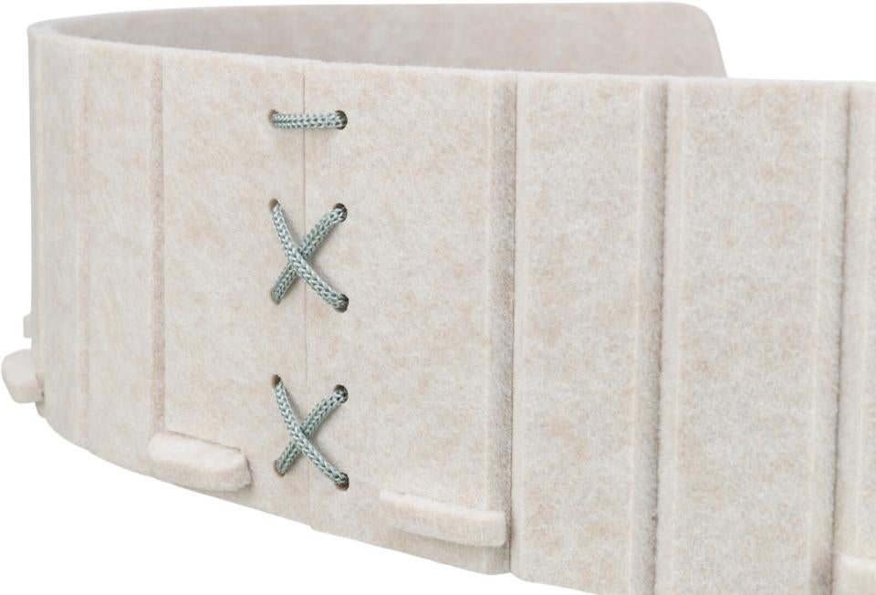 Emelie filt katteseng oval 