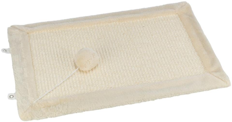 Trixie Scratching mat sisal rug/plush 55 × 35 cm brown