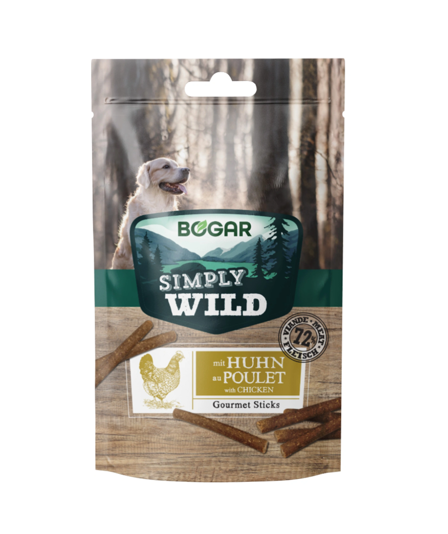 Simply wild pinde kylling 100 gram