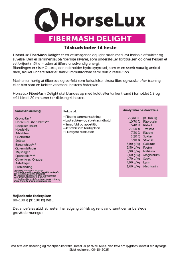 FiberMash DeLight 15 kg