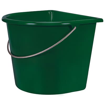 Spand fødevaregodkendt med flad side 15 liter