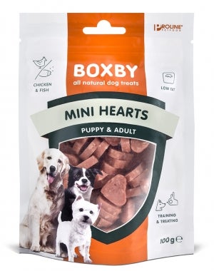 Proline mini hjerter 100 gram