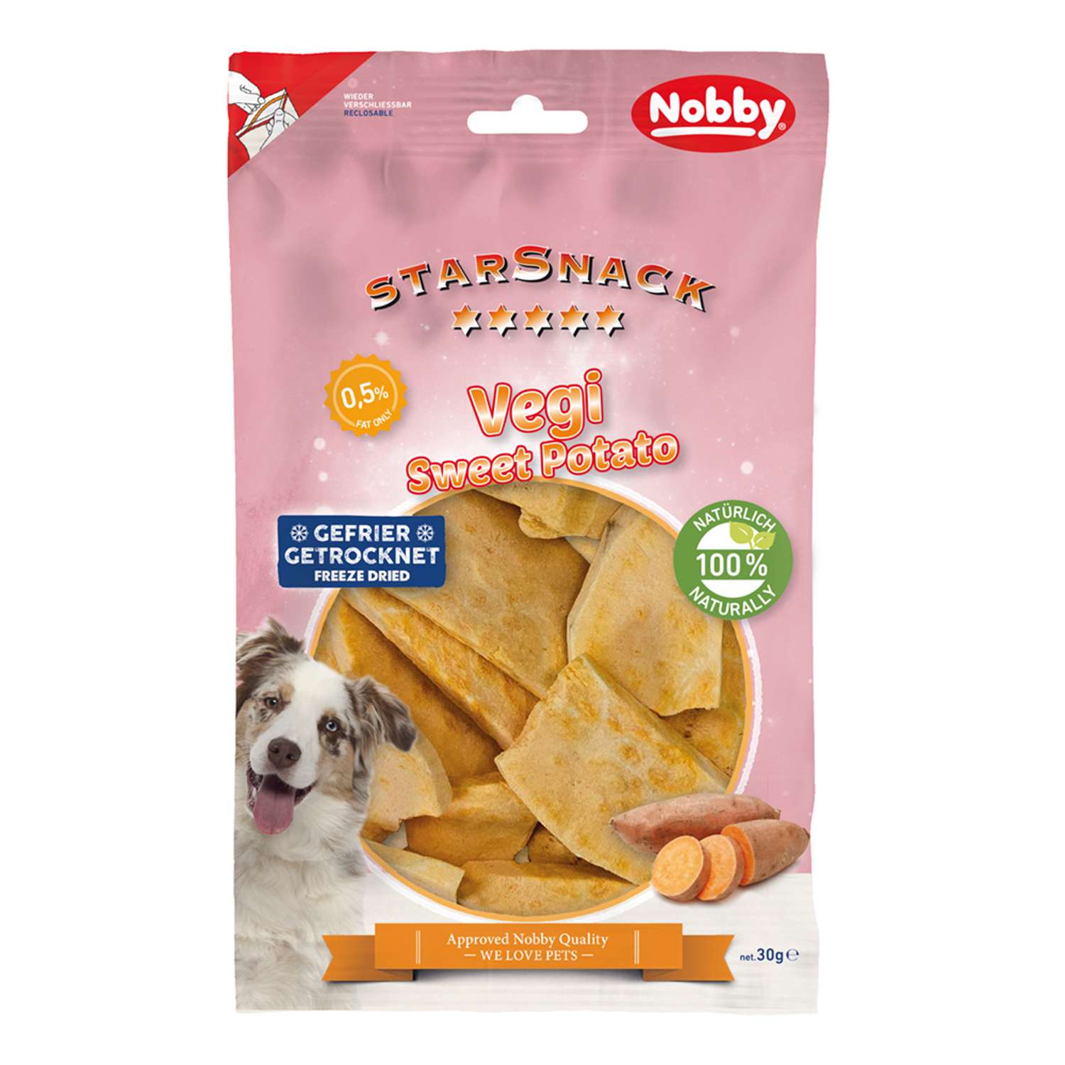StarSnack sweet potato 30 gram