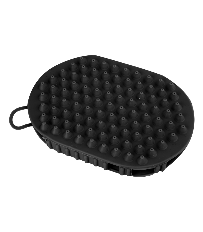 Massage strigle/handske med kugler