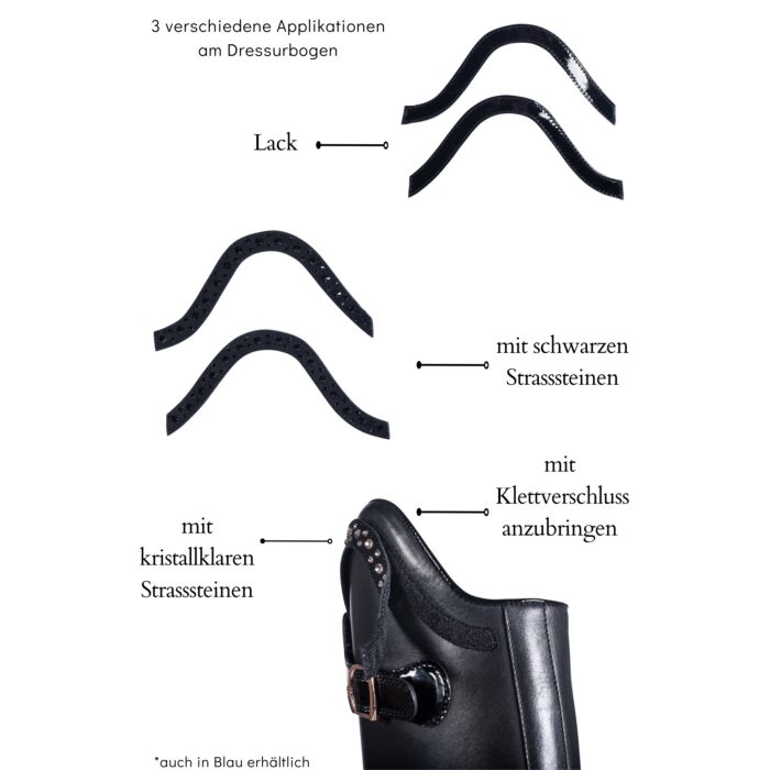 Ridestøvle Trinity lang længde/smal bredde