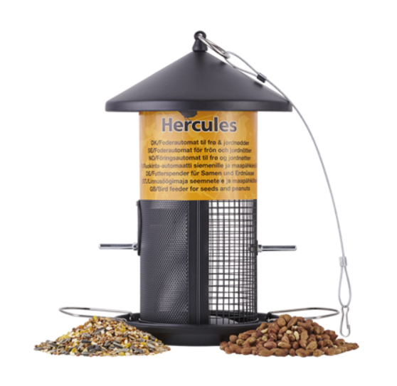 Foderautomat nødder & frø 31 cm