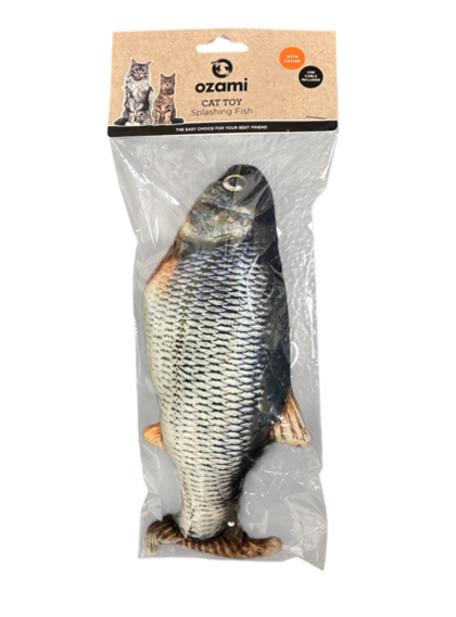 Sprællende fisk med USB 30 cm