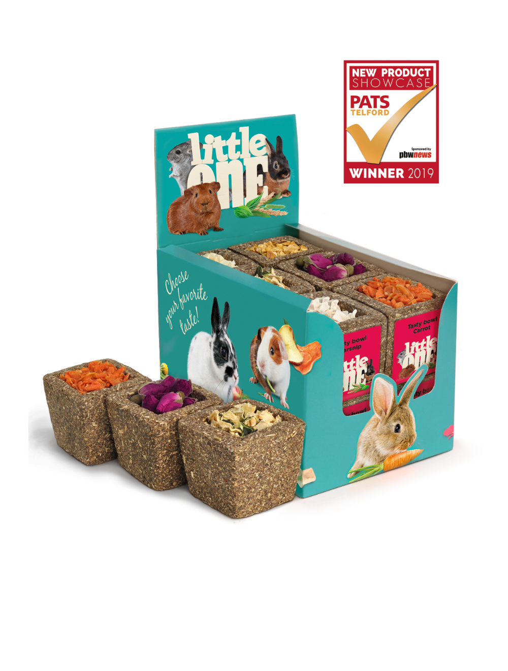 Skål af græseng med fyld 