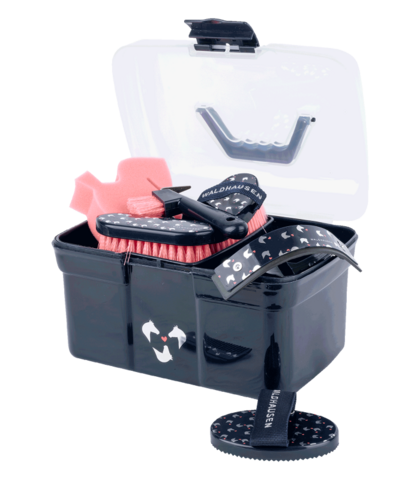 Striglekasse med indhold