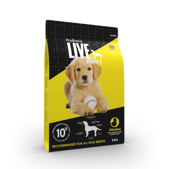 Prøvebæger hund puppy kylling