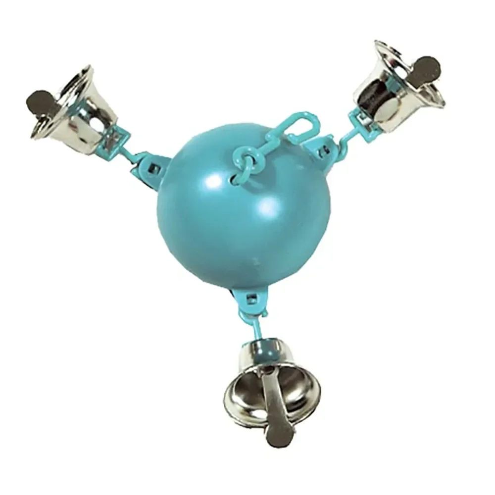 Fuglelegetøj halvbold med klokke