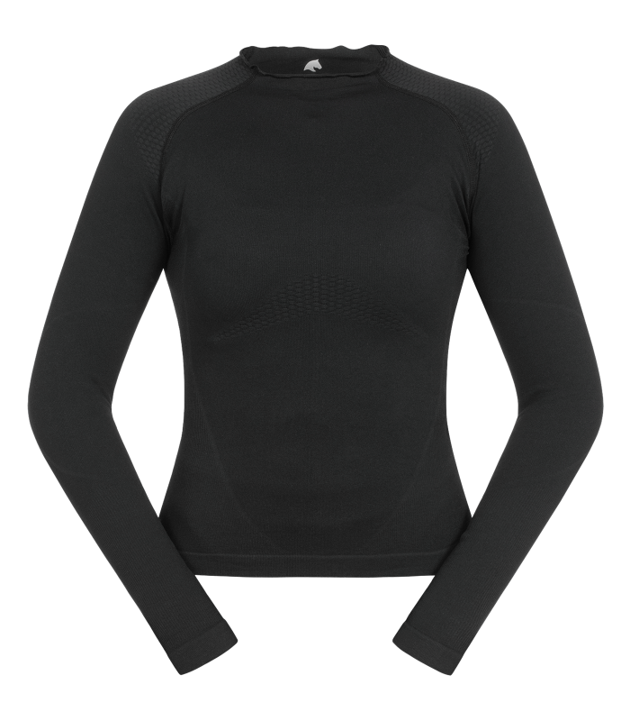 Richmond langærmet bluse sort