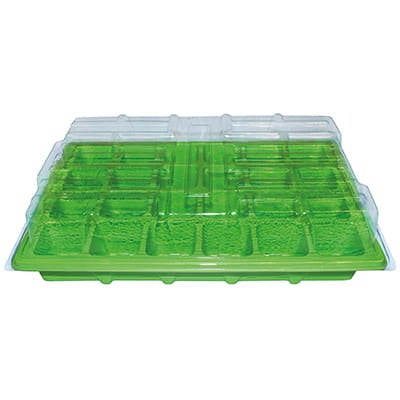 Minidrivhus 24 rum 38 x 25 x 15 cm