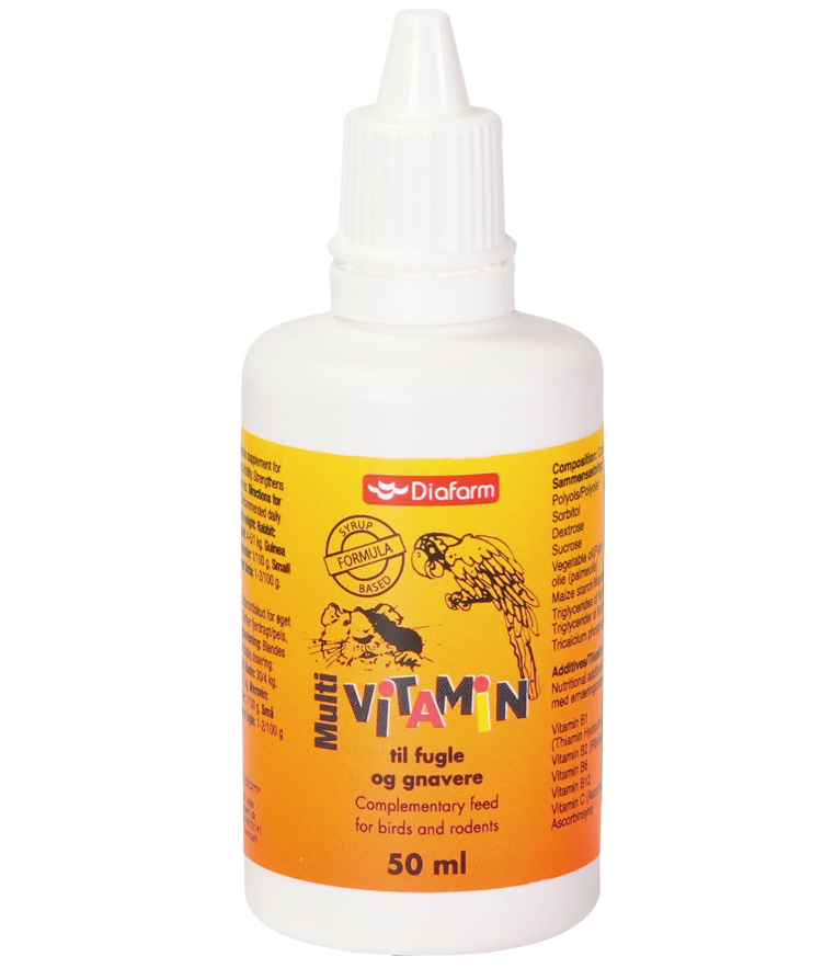 Multivitamin fugl/gnaver 50 ml 