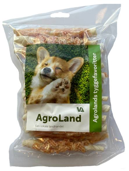 Favorit Twisted sticks med kylling 350 gram