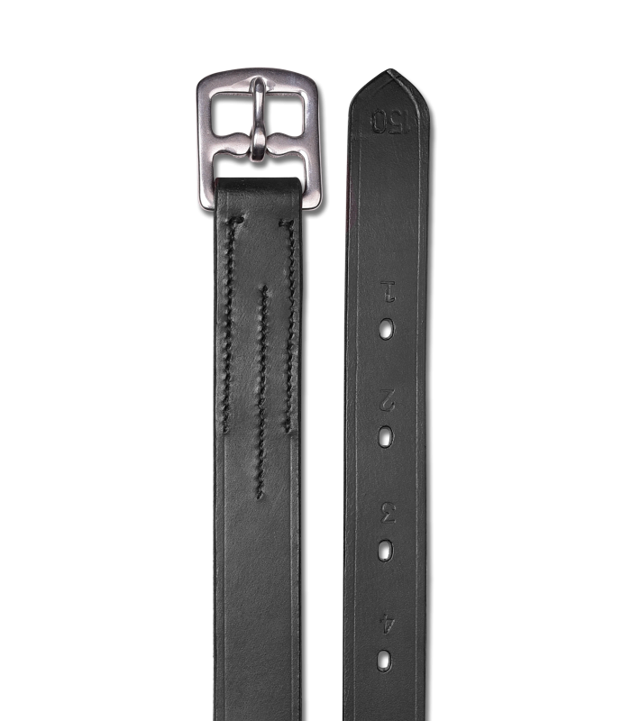 Stigremme læder X-Line sort