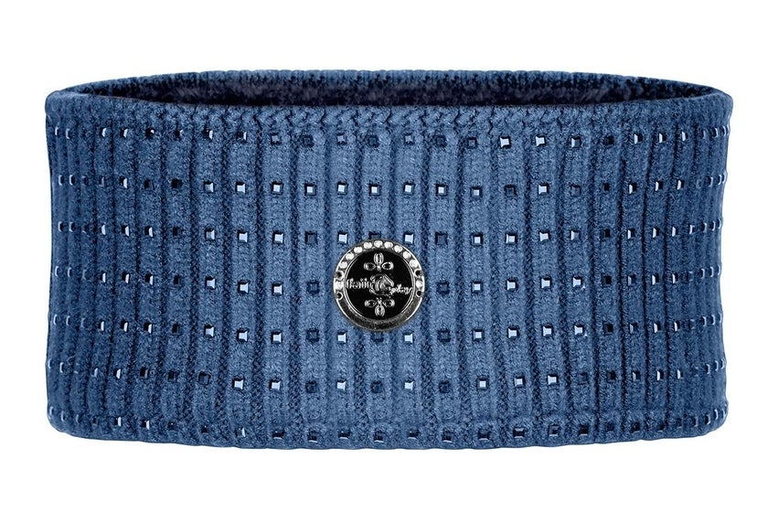 Elin strik pandebånd imperial blue