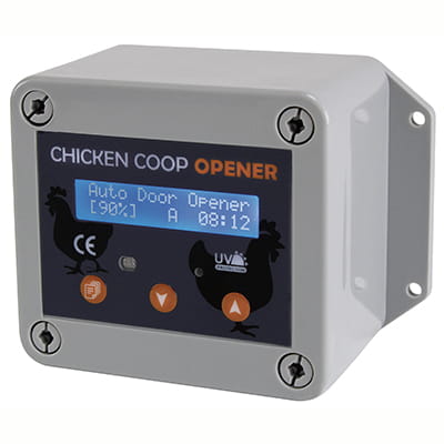 Hønselemsåbner timer/sensor