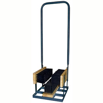 Støvlebørste med håndtag 