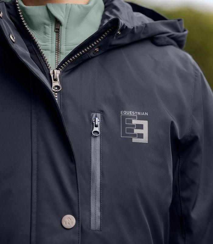 Ava parka ridejakke junior blå