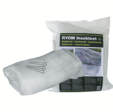 Insektnet/kålnet 6 pløkker, 2 x 5 m