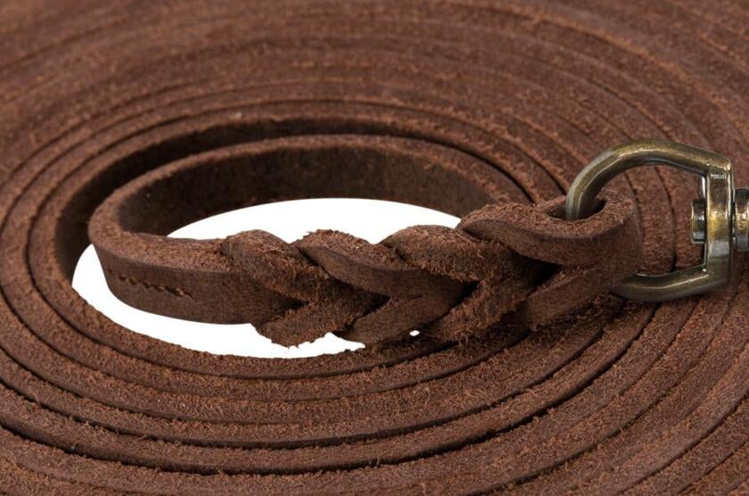 Sporline rustik læder 10 meter