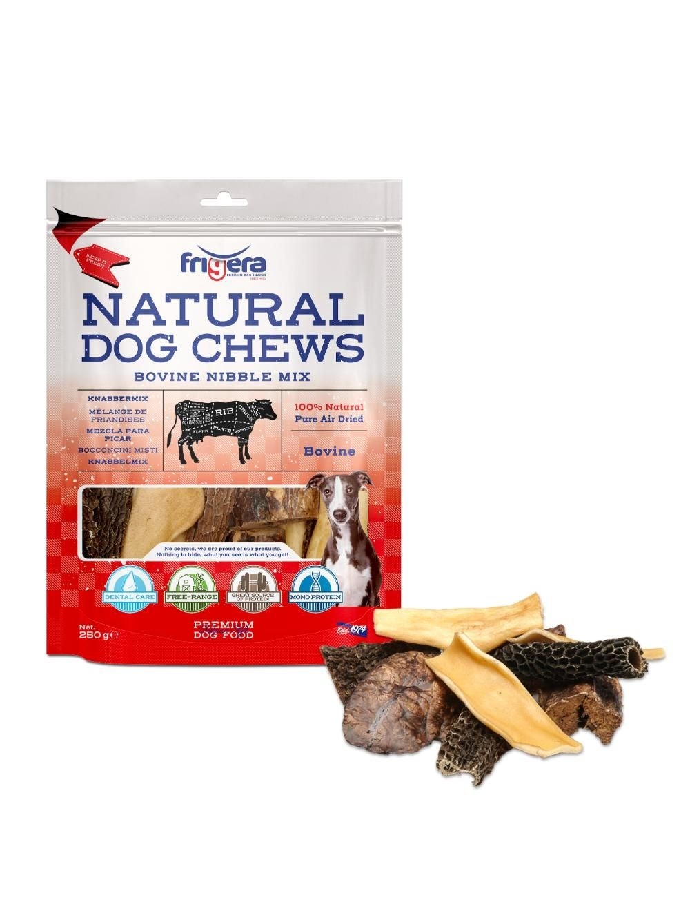 Okse nibble mix 250 gram