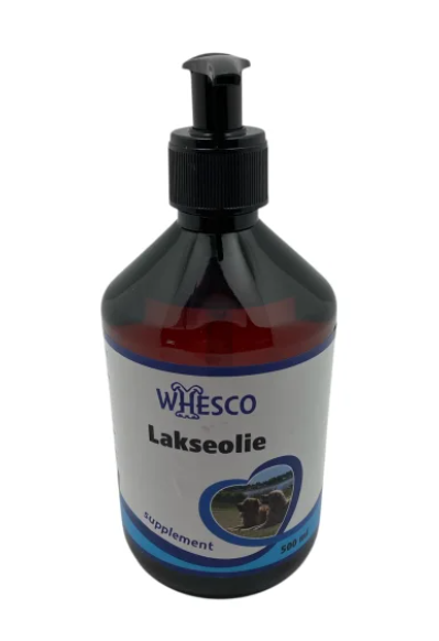 Premium lakseolie med pumpe 