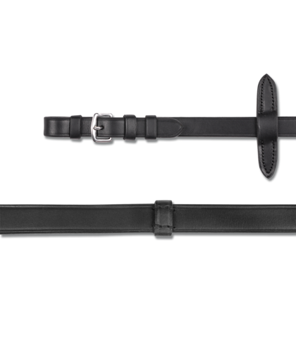 Lædertøjle ekstra lang