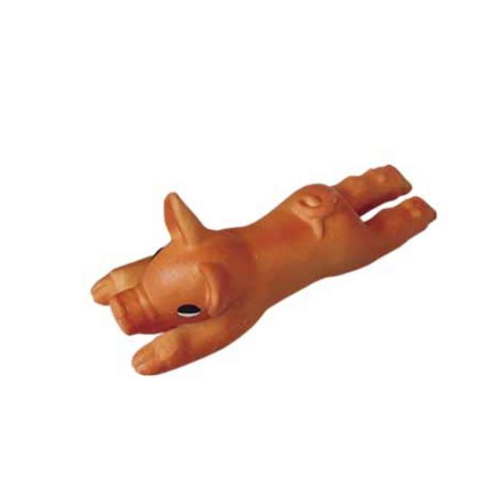 Latex gris med piv 14 cm