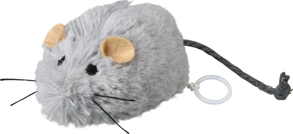 Trixie Wind Up Wriggle Mouse 8cm