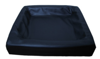 Pet Lounger sort fast kant