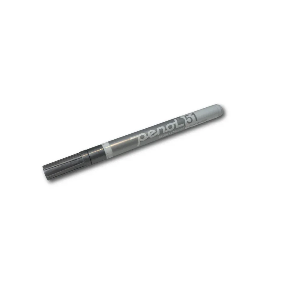 Paintmarker Penol 51 sølv f 1,0