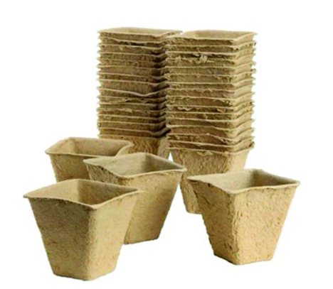 Fiberpotter 6 cm, 20 stk