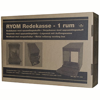 Redekasse galvaniseret med skuffe 