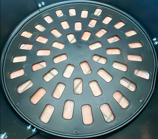 Plast afdækning til foderring Ø 128 cm