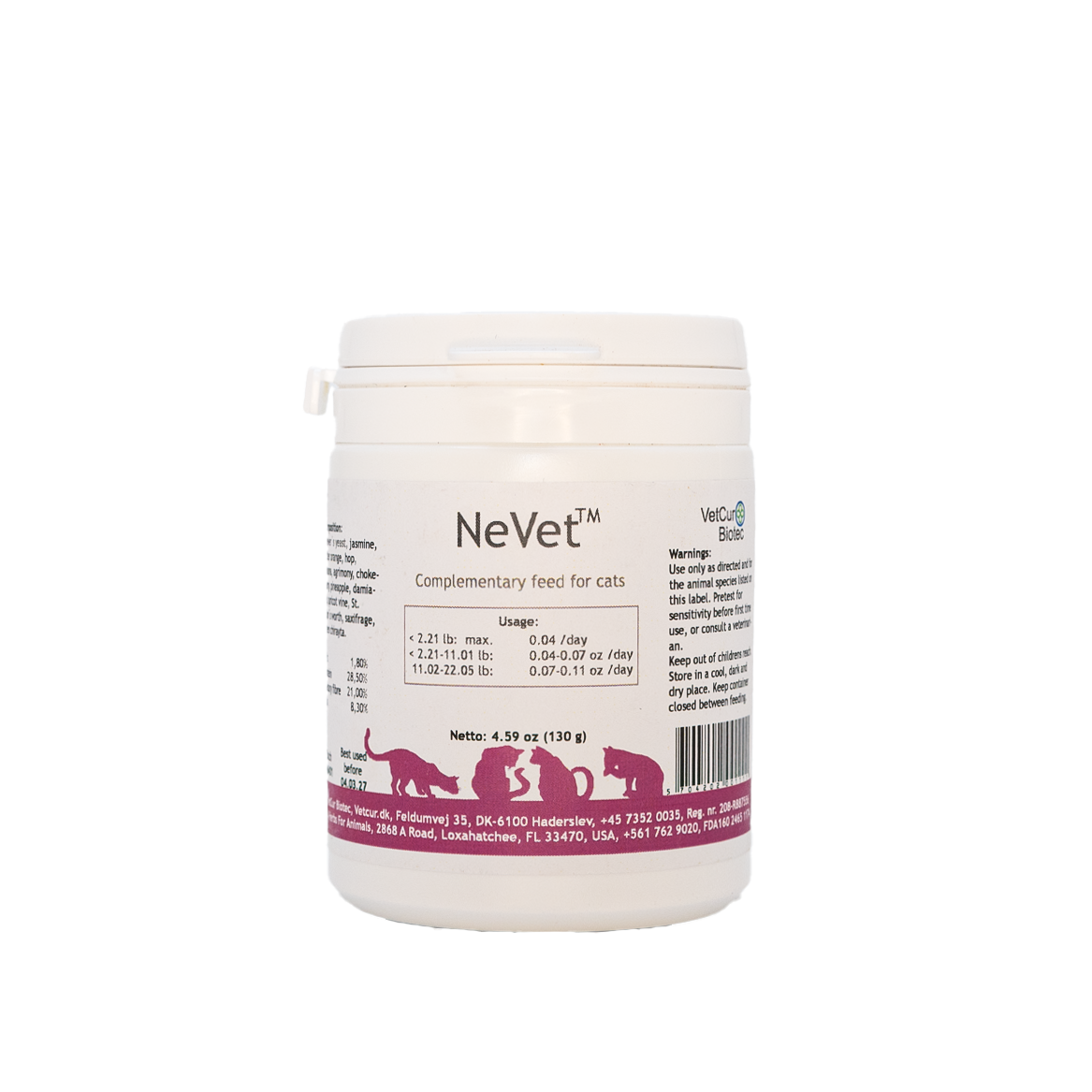 NeVet kat 130 gram
