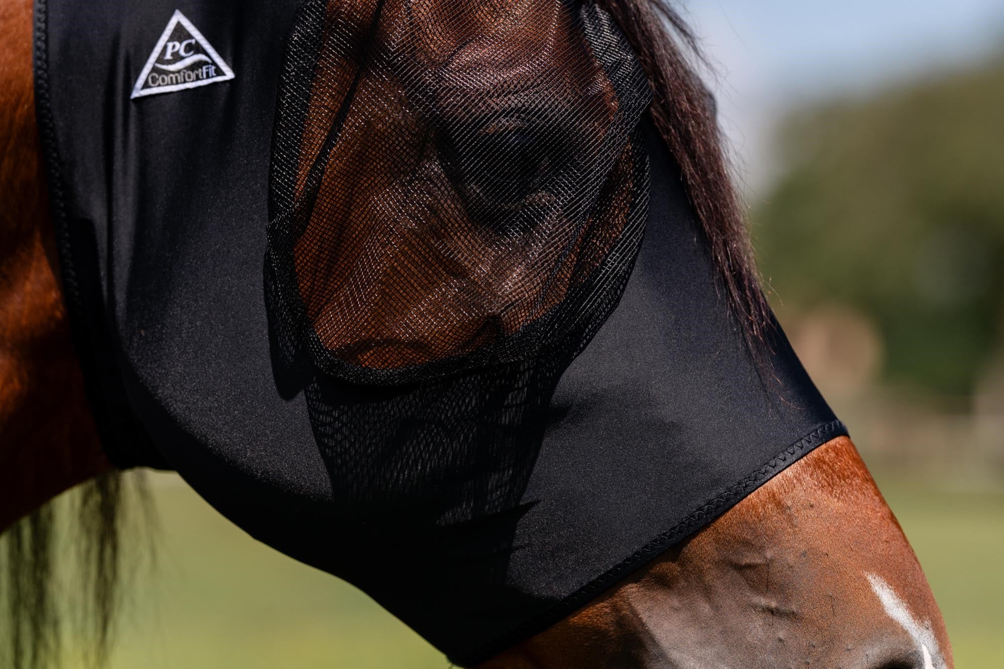 Comfort fit fluemaske