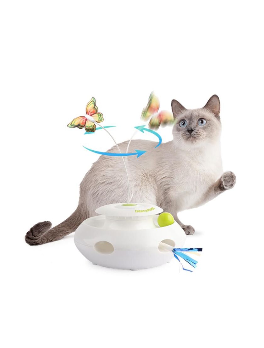 Interaktivt 3-i-1 kattelegetøj