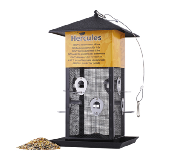 Foderautomat frø firkantet 45 cm