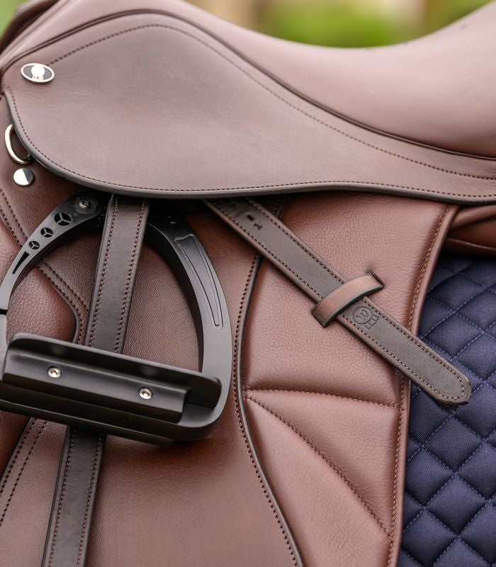 Læder stigremme premium