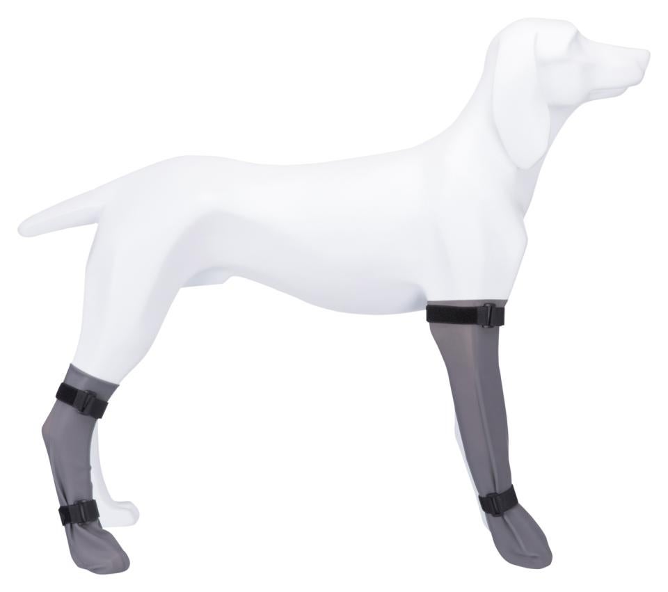 Trixie Protective Sock silicone S: 6 cm/30 cm grey