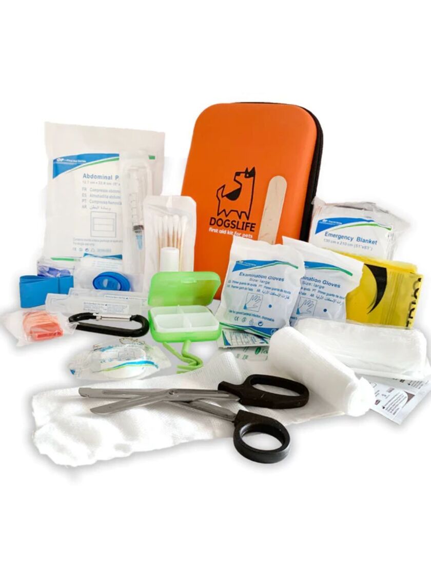 Førstehjælpskasse til hund