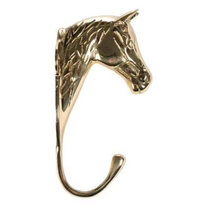 Hestehovedkrog af messing 