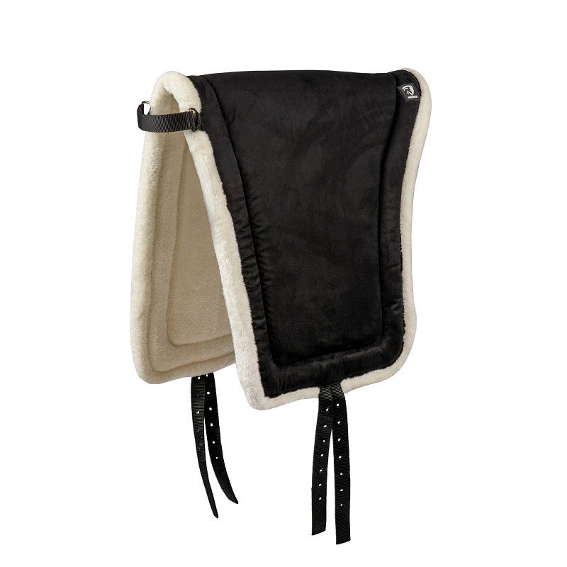 Sadelpude blød med imiteret lam