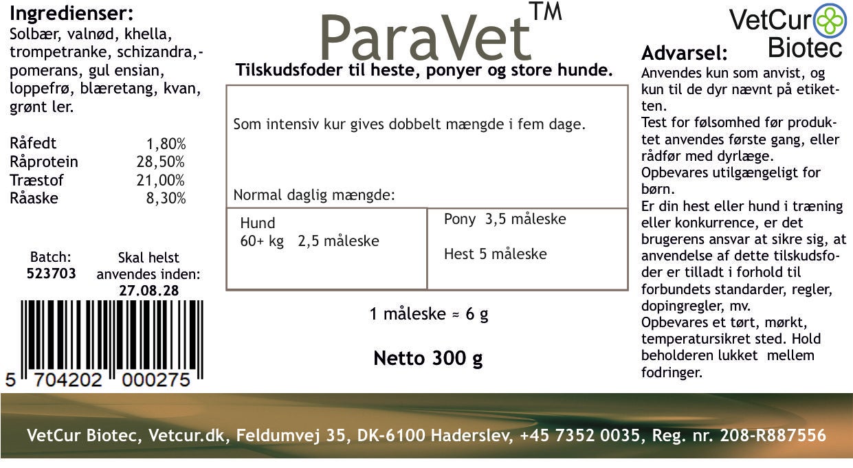 ParaVet 300 gram