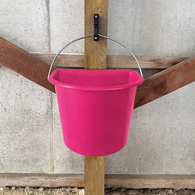 Spand fødevaregodkendt med flad side 15 liter