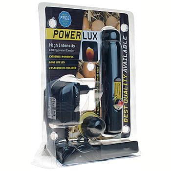 Æglyser LED lys inklusiv adapter